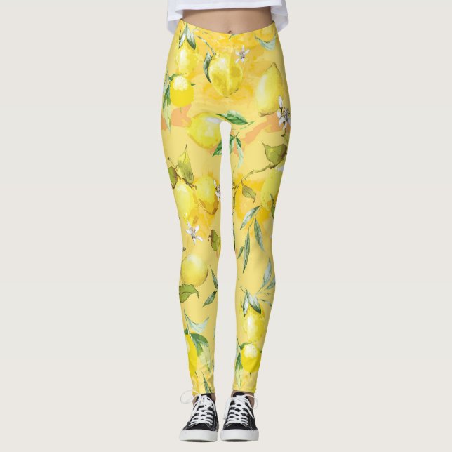 Leggings citron vert IV (Devant)
