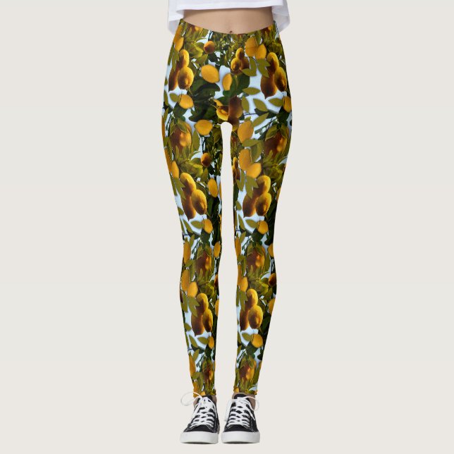 Leggings citronniers (Devant)