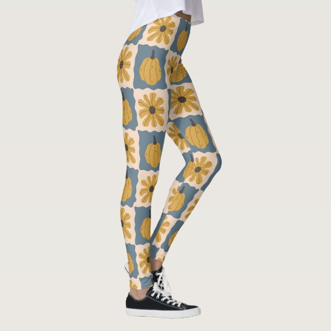 Leggings Citrouille extrait à la main Vérification des lége (Droite)