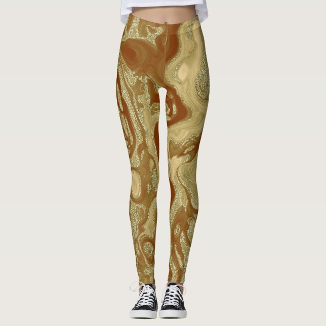 Leggings citrouilles épices (Devant)