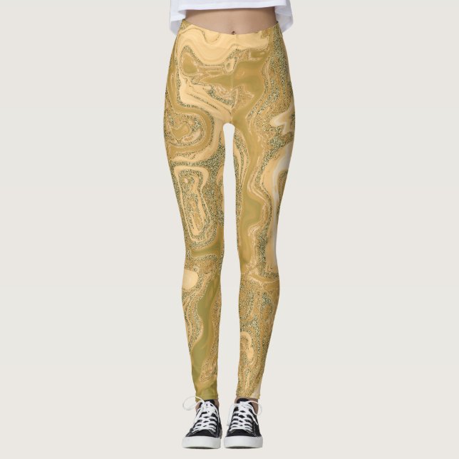 Leggings citrouilles épices (Devant)
