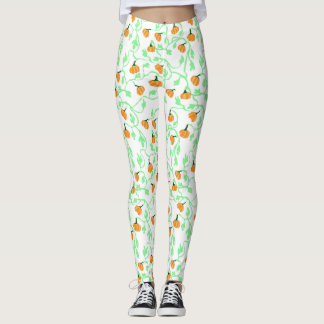 Leggings citrouilles et vignes
