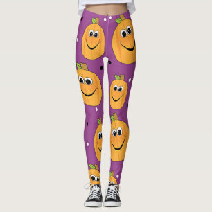 Leggings Citrouilles joyeuses d'Halloween