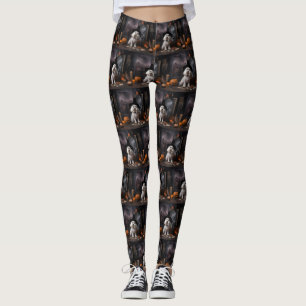 Leggings Citrouilles maltaises Halloween Épouvantables