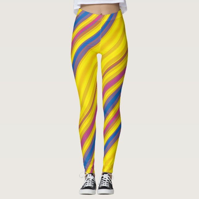 Leggings CKC Multi Stripes 2 GAMMES (Devant)