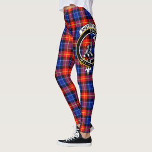 Leggings Clan Anstruther Scotstee Crête Tartan Femmes