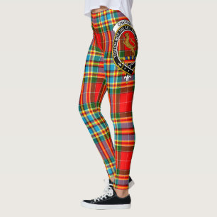 Leggings Clan Chattan Scotstee Moderne Blason Tartan Femmes