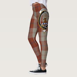 Leggings Clan Davidson Scotstee Robe de Danseurs Crête Tart
