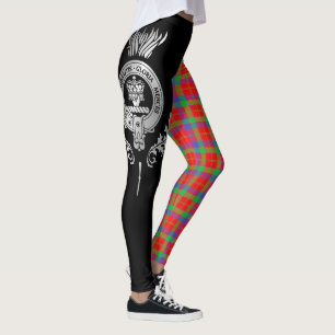 Leggings Clan Donnachaidh   Robertson Crest & Tartan