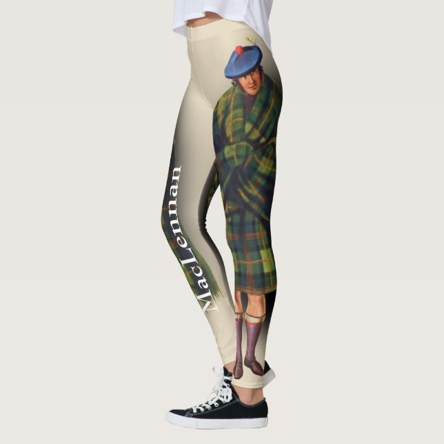 Leggings Clan écossais MacLennan Par R. R. McIan (Gauche)
