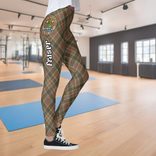 Leggings Clan Fraser Chasse Jambes de tarte Patinées
