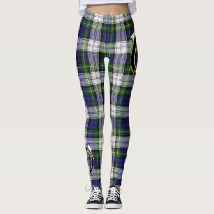Leggings Clan Gordon Robe de soirée moderne Crest Tartan Sc