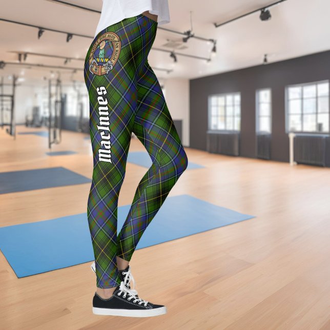 Leggings Clan MacInnes Crest sur Tartan (Créateur téléchargé)