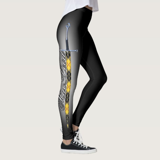 Leggings Clan MacLeod de Lewis Tartan Sword (Droite)