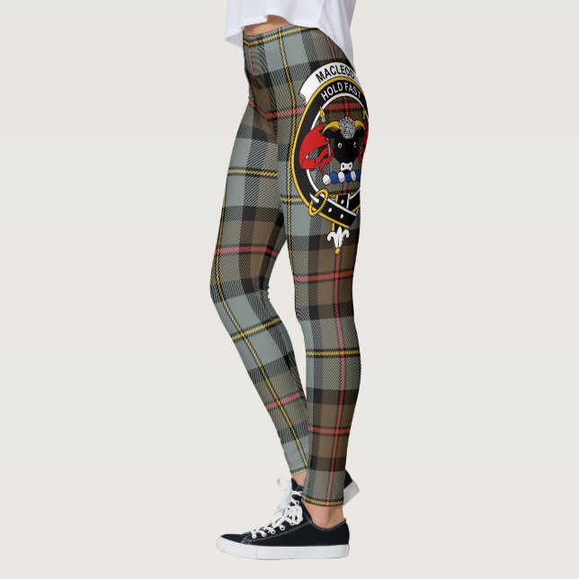 Leggings Clan MacLeod d'Harris Crête Patinée (Gauche)