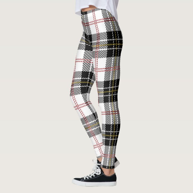 Leggings Clan MacPherson Tartan Moderne Femmes Scotstee (Gauche)