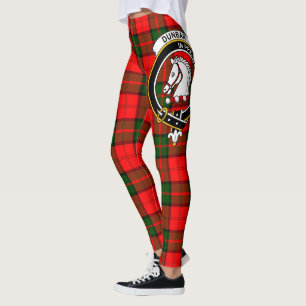 Leggings Clan Scotstee Dunbar Blason Moderne Tartan Femmes