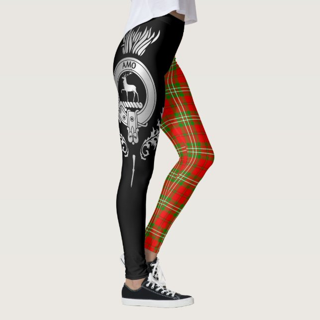Leggings Clan Scott Crest & Tartan (Droite)