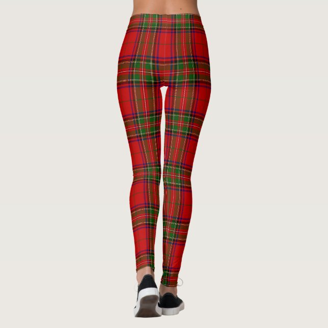 Leggings Clan Stewart Tartan (Dos)