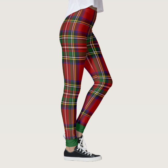 Leggings Clan Stewart Tartan de PixDezines (Droite)