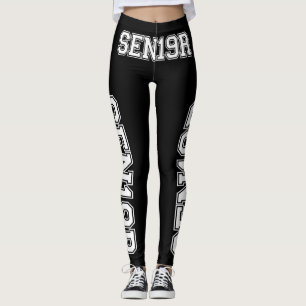 Leggings Classe supérieure de 2019 Graduate Funny SEN19R Te