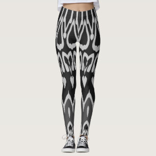Leggings Classique moderne noir blanc "Ratti_Creative_Arts"