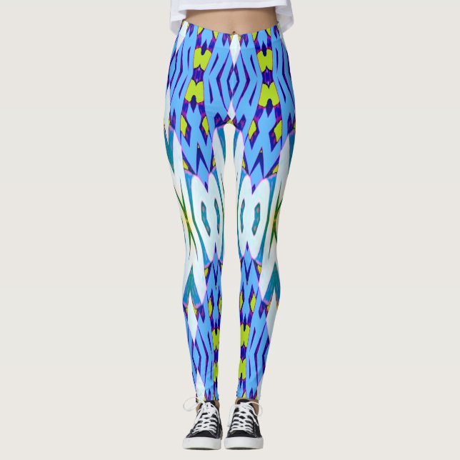 Leggings Classique multicolore moderne "Ratti_Creative_Arts (Devant)