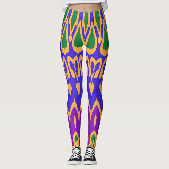 Leggings Classique multicolore moderne "Ratti_Creative_Arts (Devant)