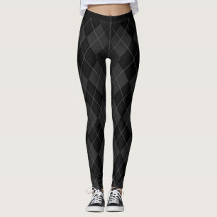Leggings Classique-Noir-Jacquard (c) XS-XL_Leggings_