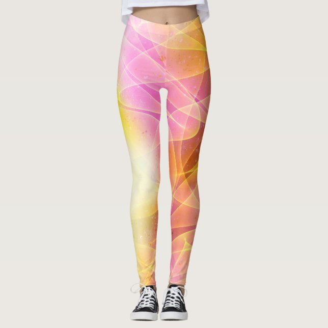 Leggings Classiques - Étirement, Confort et Sty Qu (Devant)