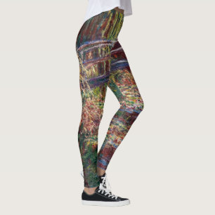 Leggings Claude Monet - Bassin aux nymphéas, harmonie rose