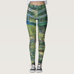 Leggings Claude Monet - Bassin aux Nymphéas & Pont Japonais