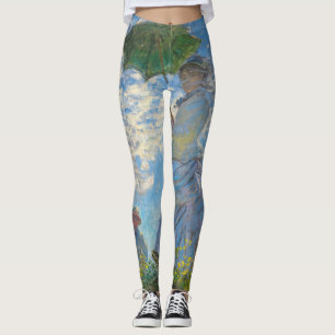 Leggings Claude Monet - La Promenade, Femme à l'Ombrelle