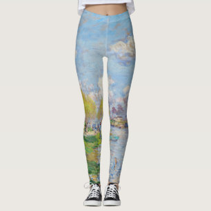 Leggings Claude Monet - Le Printemps au bord de la Seine