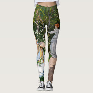 Leggings Claude Monet - Les femmes dans le jardin