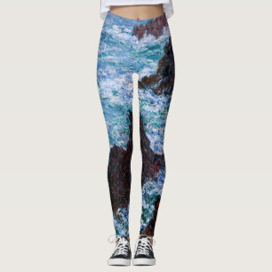 Leggings Claude Monet - Les Rochers à Belle-Ile, Côte sauva