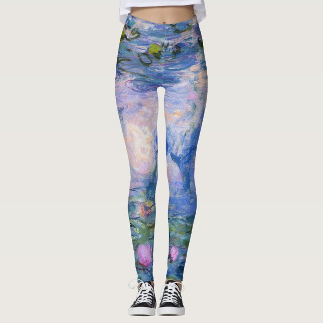 Leggings Claude Monet - nénuphars 1919 (Devant)