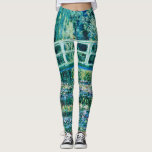 Leggings Claude Monet - Pont D'Eau Et Pont Japonais<br><div class="desc">Claude Monet - Pont D'Eau Et Pont Japonais (1899)</div>