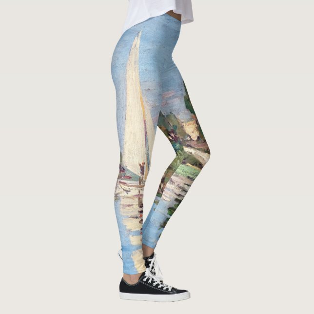 Leggings Claude Monet - Régates à Argenteuil (Droite)