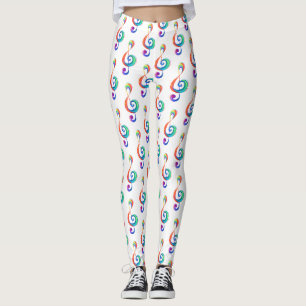 Leggings Clé arc-en-ciel