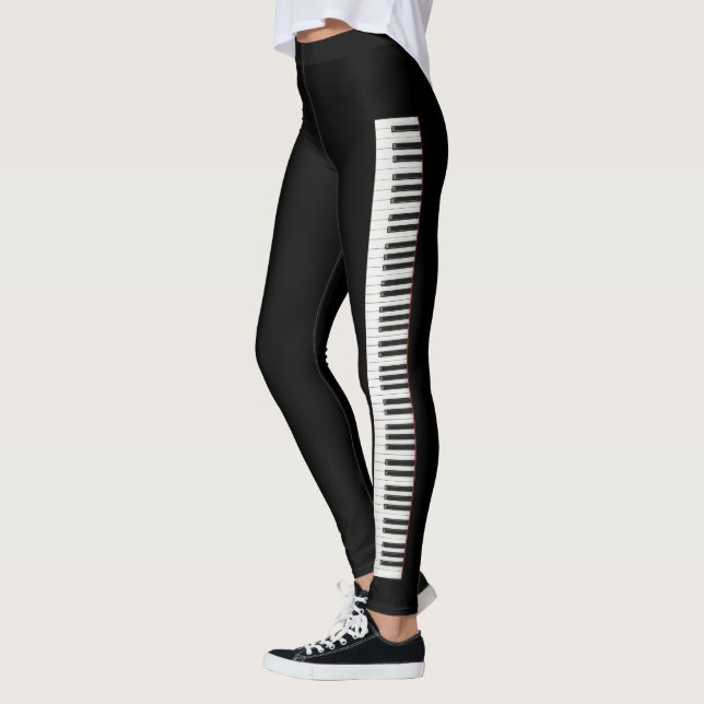 Leggings Clé de piano (Gauche)