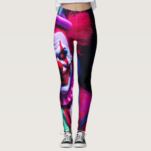 Leggings clown effrayant