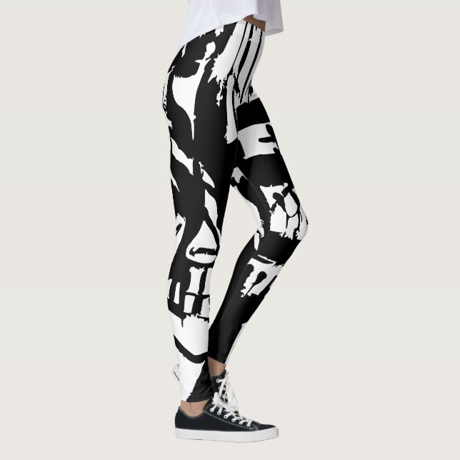 LEGGINGS CLOWNS SOMBRES (Droite)