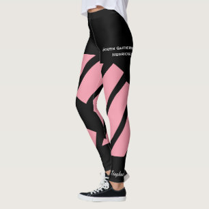 Leggings club/équipe rose avec faux shorts