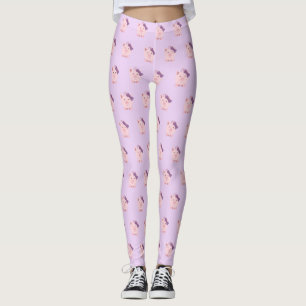 Leggings Cochon fille mignonne