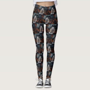 Leggings Cocker Spaniel Halloween effroi
