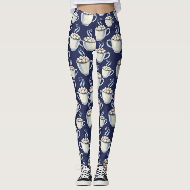 Leggings Cocoa à Minuit – Hiver Confortable (Devant)