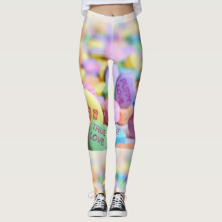 Leggings Coeur bonbon