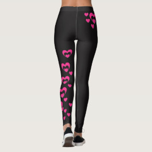 Leggings Coeur complètement des guêtres d'amour