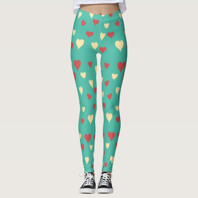 Leggings Coeur d'amour (Devant)